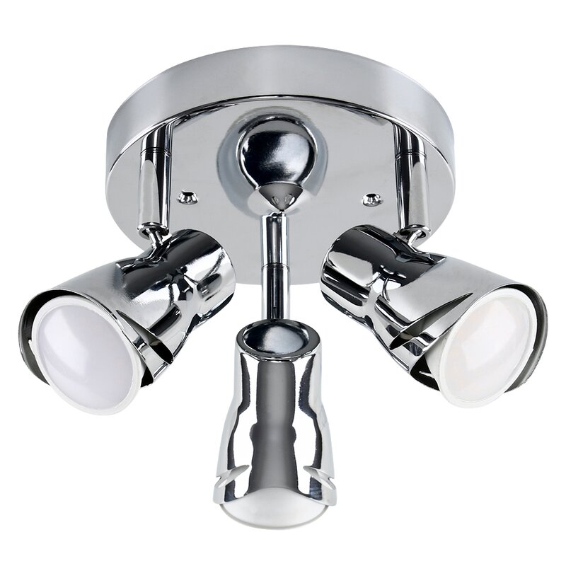 Spotlight heated towel outlet rail